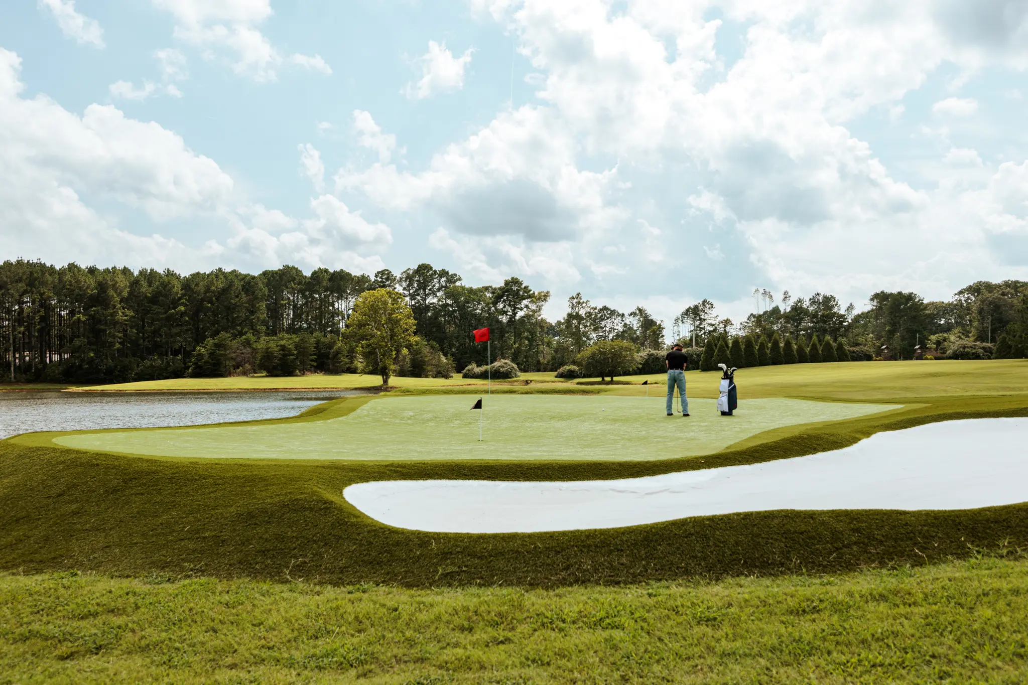 Quail Ridge outdoor putting and chipping green